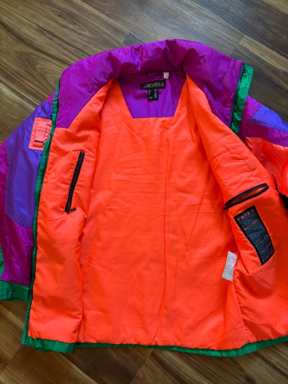 Vintage Nevica/RECCO Men's Survival Ski Jacket - Picture 3 of 10